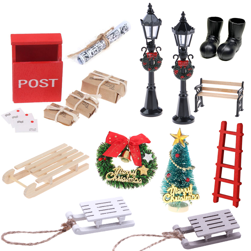 Nutcracker Figurine - 1 pz miniatura di Natale mini