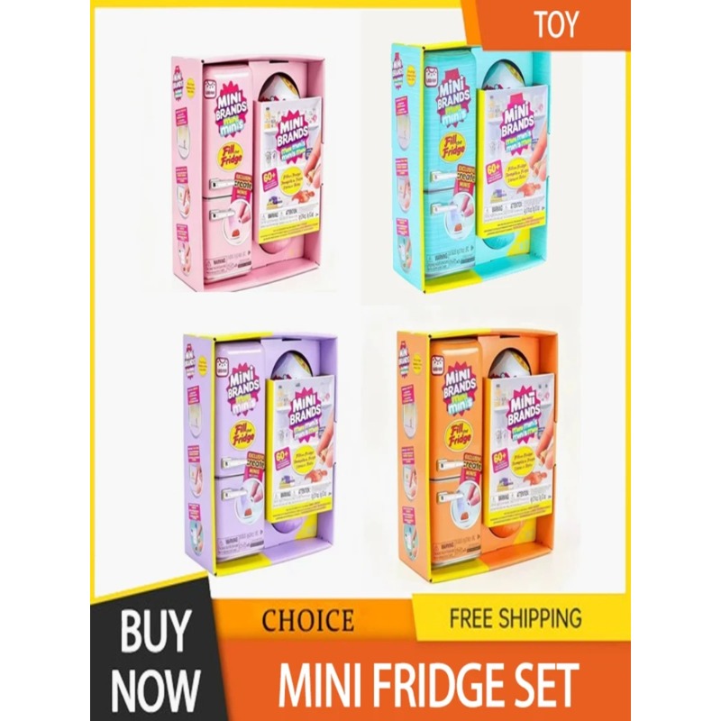 Ornament Ball Set - Set Mini Frigorifero Fill The Fridge