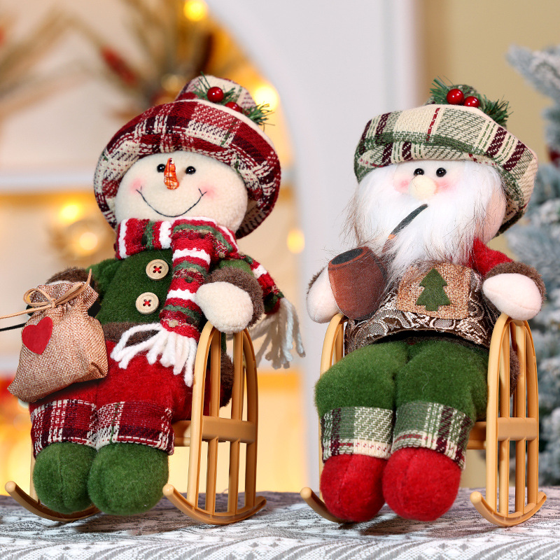 Christmas Throw Blanket - 1 Pezzo Ornamento Natalizio in Tessuto