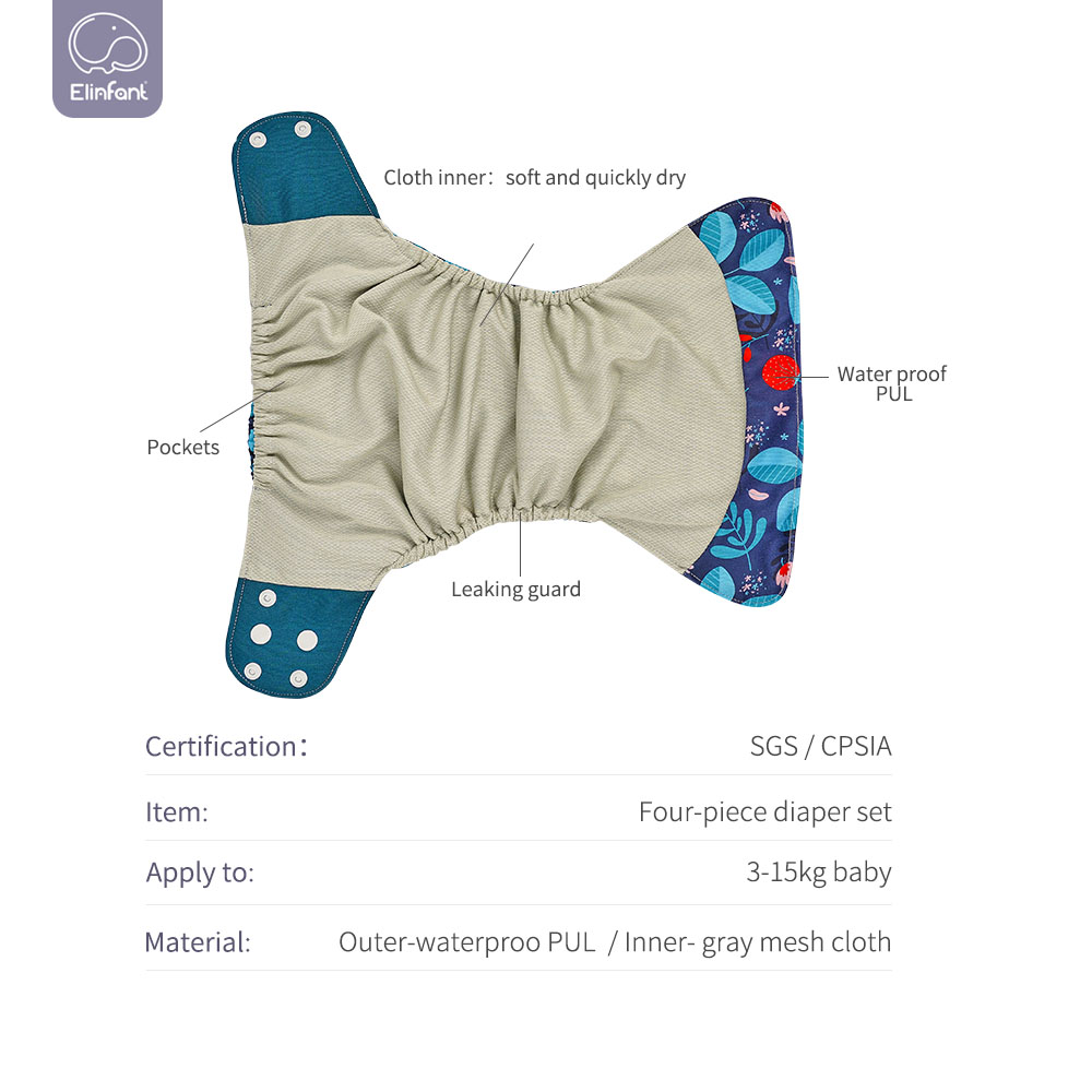 Set di pannolini di stoffa Eli - Pampers Diaper Premium Care recensione e prezzo