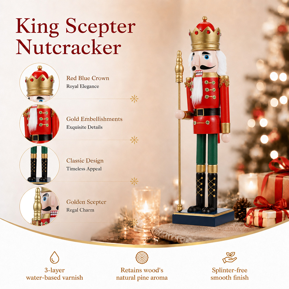 Bastone dello Schiaccianoci in - Nutcracker Figurine recensione e prezzo