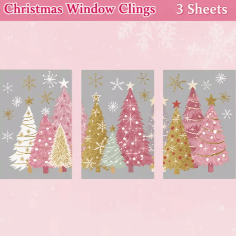 Adesivi Statici Natalizi per F - Snowflake Window Decal recensione e prezzo