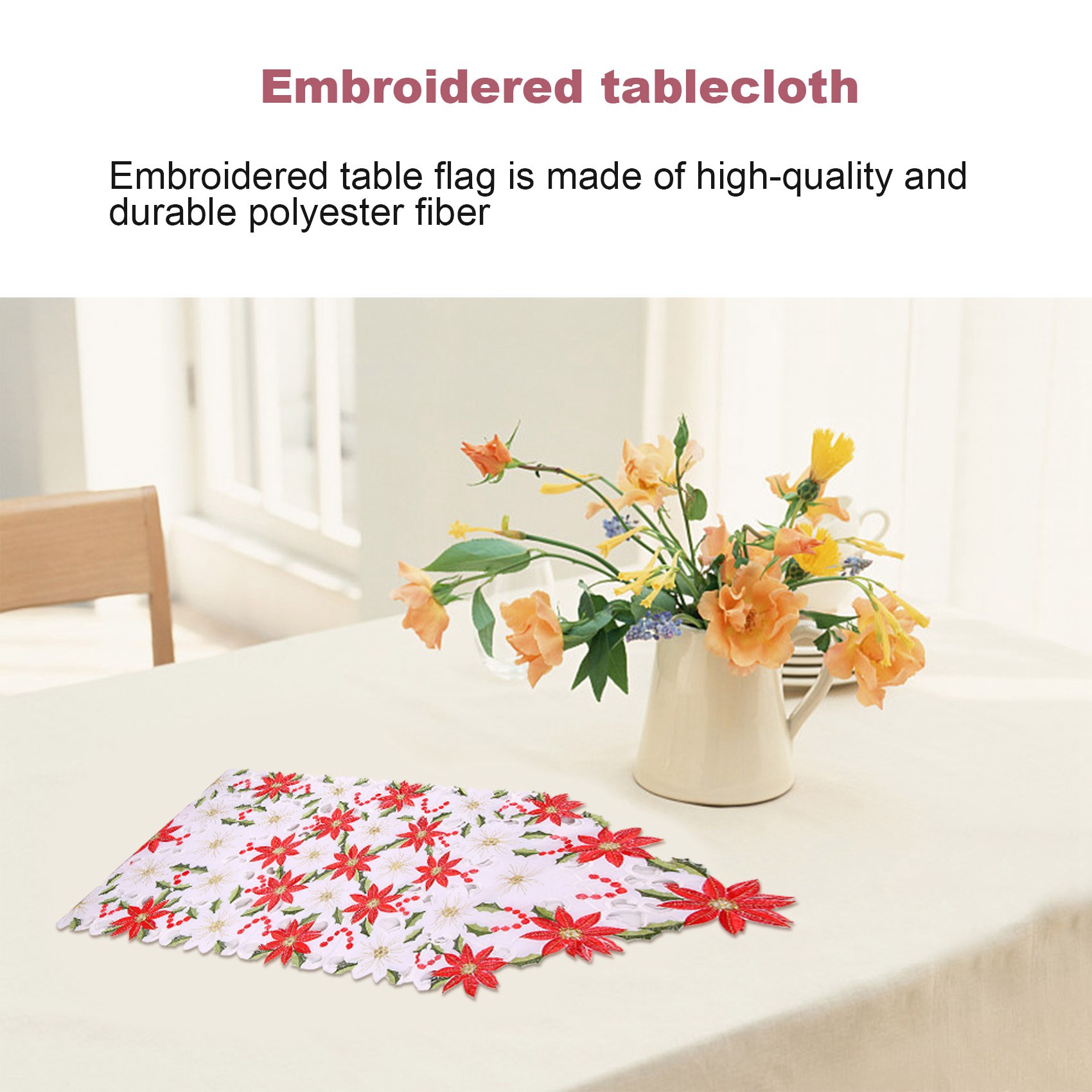 Runner da tavolo ricamato nata - Christmas Table Runner recensione e prezzo