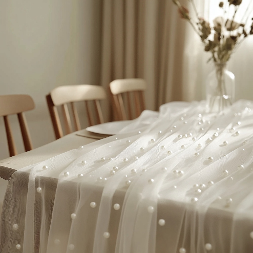 Runner da Tavolo in Chiffon Pe - Christmas Table Runner recensione e prezzo
